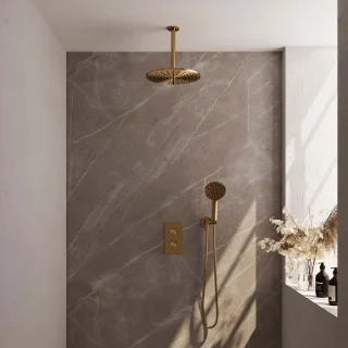 Brauer Gold Edition inbouwset met hoofddouche 30cm en handdouche