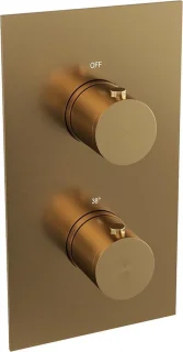 Brauer Gold Edition inbouwset wandarm en hoofddouche