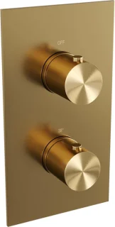 Brauer Gold Edition Regendoucheset Inbouw 30cm Geborsteld Goud