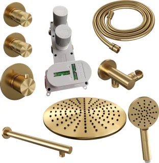 Brauer Gold Edition Regendoucheset Inbouw 30cm
