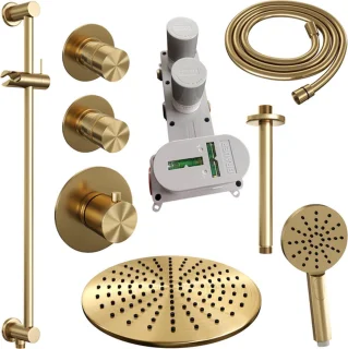 Brauer Gold Edition Regendoucheset Inbouw 30cm