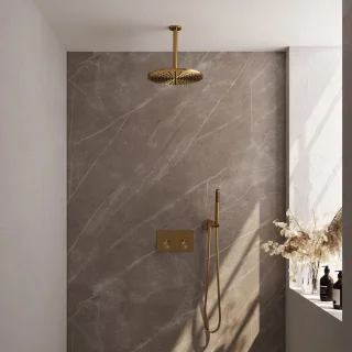 BRAUER Gold Edition Thermostatische Inbouw Regendouche Set 54