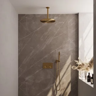 BRAUER Gold Edition Thermostatische Inbouw Regendouche Set 54