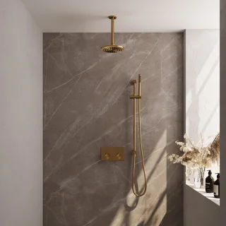 BRAUER Gold Edition thermostatische inbouw regendouche SET 65