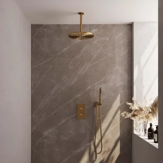 Brauer Gold Edition Thermostatische Inbouw Regendoucheset