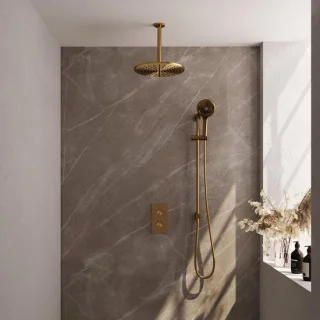 Brauer Gold Edition Thermostatische Inbouw Regendoucheset
