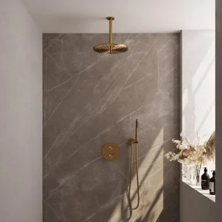 Brauer Gold Edition Thermostatische Inbouw Regendoucheset
