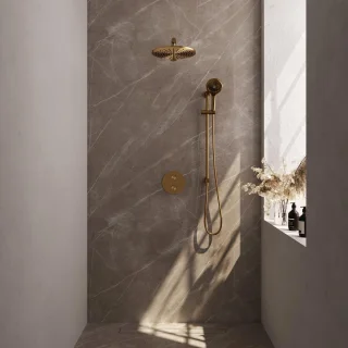Brauer Gold Edition Thermostatische Inbouw Regendoucheset