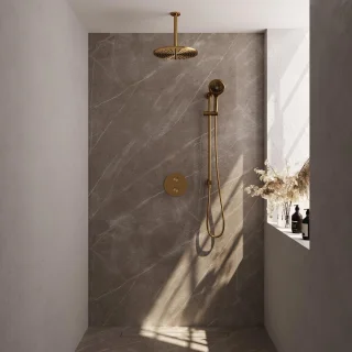 Brauer Gold Edition Thermostatische Inbouw Regendoucheset