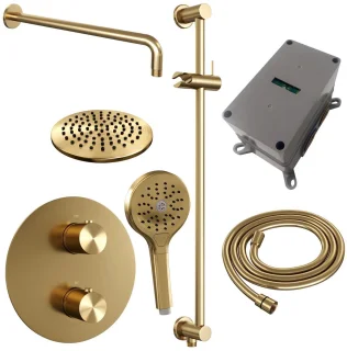 Brauer Gold Edition Thermostatische Inbouw Regendoucheset