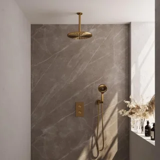 Brauer Gold Edition Thermostatische Inbouw Regendoucheset