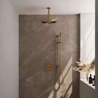 Brauer Gold Edition Thermostatische Regendoucheset Inbouw
