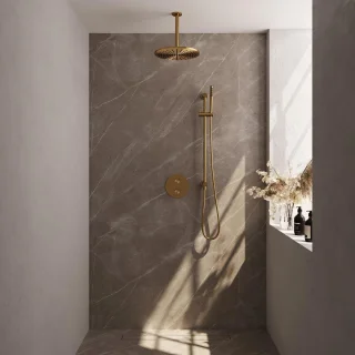 Brauer Gold Edition Thermostatische Regendoucheset Inbouw