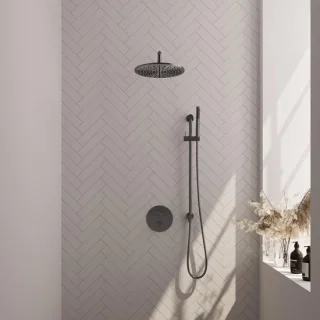 Brauer Gunmetal Edition Inbouw Regendoucheset
