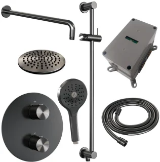 Brauer Gunmetal Edition Inbouw Regendoucheset