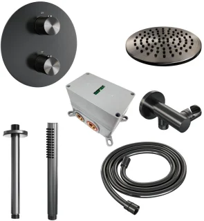 Brauer Gunmetal Edition Regendoucheset Inbouw