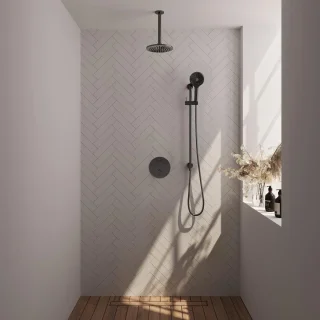 Brauer Gunmetal Edition Thermostatische Inbouw Regendoucheset