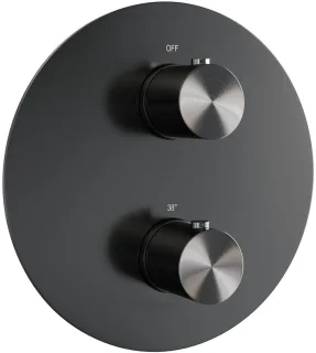 Brauer Gunmetal Edition Thermostatische Regendoucheset Inbouw