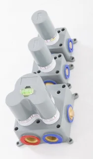 Brauer Regendoucheset Inbouw Plafond 30cm Rond Geborsteld Nikkel PVD
