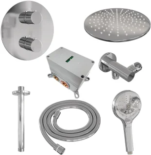 Brauer Thermostatische Inbouw Regendoucheset