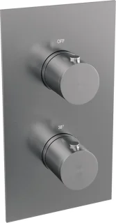 Brushed Edition thermostatische inbouw regendouche set 20 cm