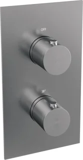 Brushed Edition thermostatische inbouw regendouche set 20 cm