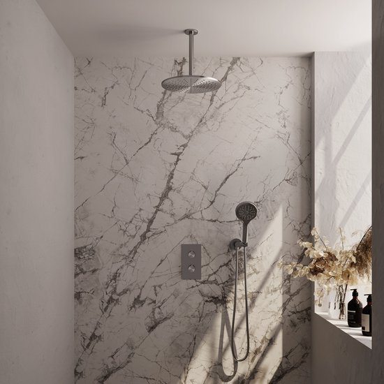 Brushed Edition thermostatische inbouw regendouche set 30 cm review