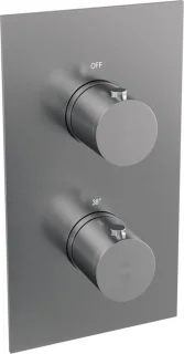 Brushed Edition thermostatische inbouw regendouche set