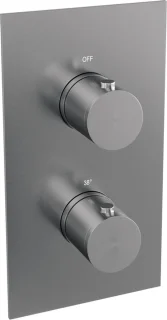 Brushed Edition thermostatische inbouw regendouche set