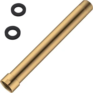 BSTIIU 8 Inch Shower Extension Arm Brushed Gold