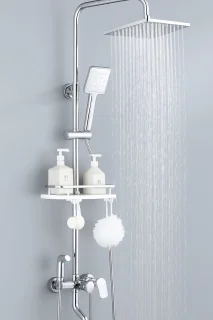 CasaLuxe Regendoucheset Chroom