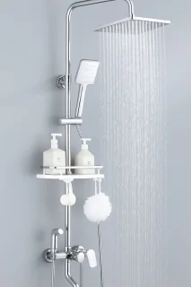 CasaLuxe Regendoucheset Chroom