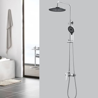 De CECIPA Max Douchesysteem Chroom in één oogopslag