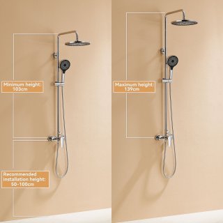 Wat vinden we goed aan de CECIPA Max Douchesysteem Chroom