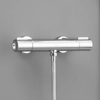 CECIPA Max Douchesysteem met thermostaatkraan Chroom