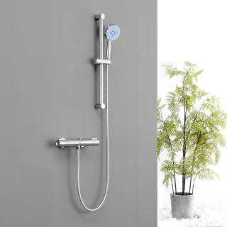 CECIPA Max Douchesysteem met thermostaatkraan Chroom