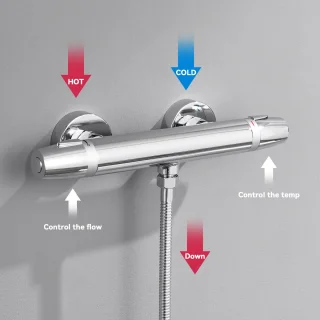 CECIPA Max thermostaatdouchesysteem