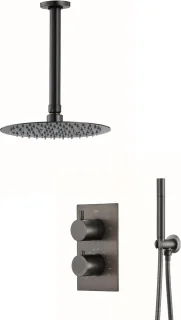 Ced'or Complete Inbouw Regendouche 20cm Verouderd IJzer