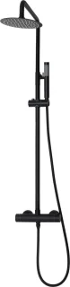 Ced'or Regendouche 30cm met Thermostaatkraan Mat Zwart