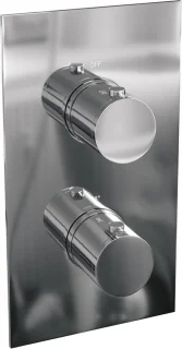Chrome Edition Thermostatische inbouw regendoucheset