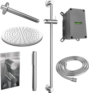 Chrome Edition thermostatische regendouche set 42