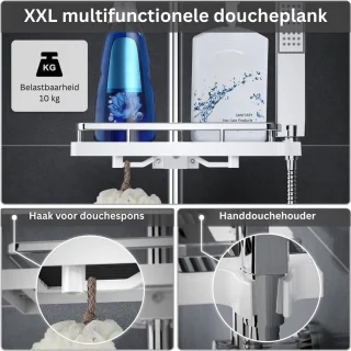 CLVP® Regendoucheset Zilver