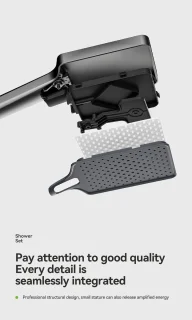Compleet Douchesysteem Hoofddouche & Handdouche Zilver