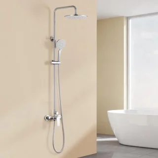 Complete doucheset met regendouche en handdouche