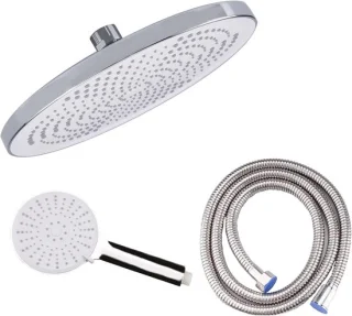 Complete Ronde Regen- en Handdouche Set