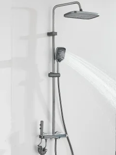 CozyLiving Regendouche Set met Thermostaatkraan en Waterfilter