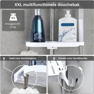 CRLYN Regendouchekop RVS zonder kraan