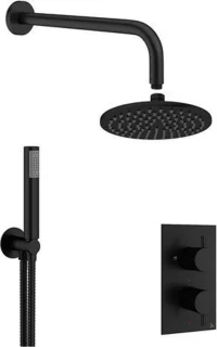 Crosswater MPRO Regendoucheset Inbouw Zwart Mat