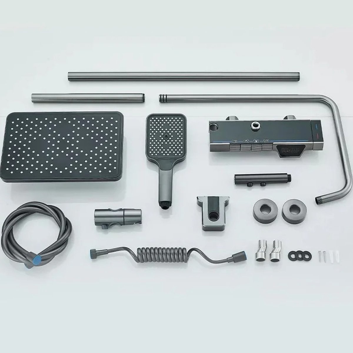 Wat vinden we goed aan de CS Douchekraan Digitaal 4-in-1 Zwart