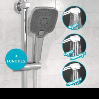 DailySupplies Regendouche met Thermostaatkraan Doucheset